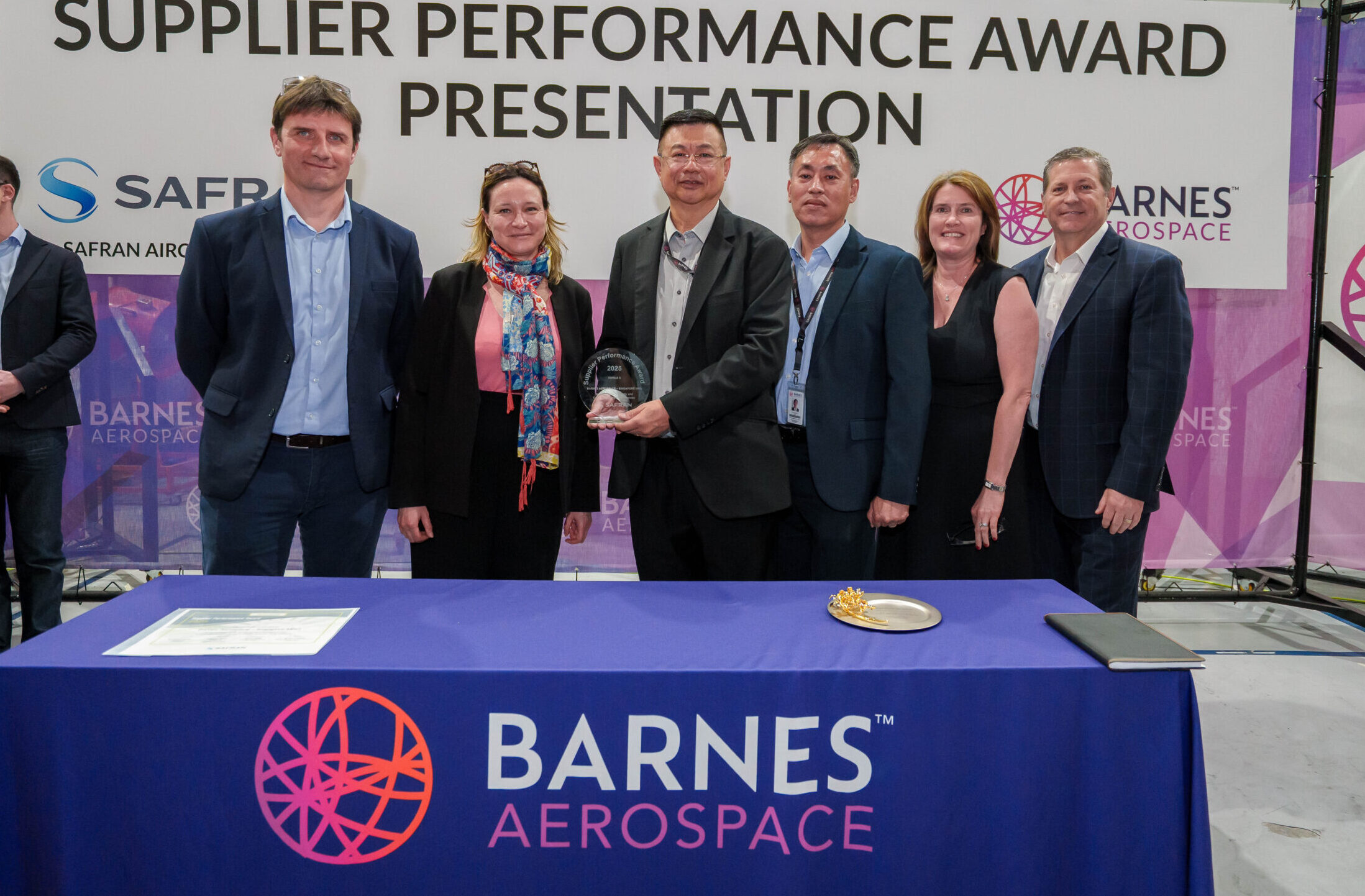 Safran Supplier Award (2)